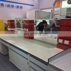 2018 Factory Direct Manufacturing School Laboratory Furniture Chemical Lab Bench Table thumbnail-4