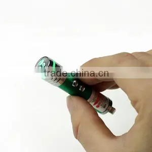 Promotional LED Mini Aluminum Torch With Carabiner Kaychain thumbnail-3