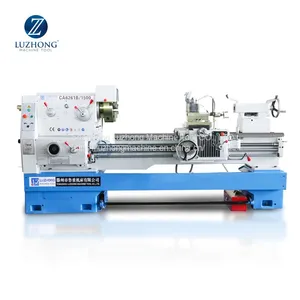 CA6161/CA6261 Big Bore Gap Bed Lathe Machine Manual Lathe Machine thumbnail-1