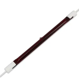Ruby Quartz Heat Tube R7S Socket Halogen Heating Lamp 500w 535mm for Sauna Room thumbnail-5
