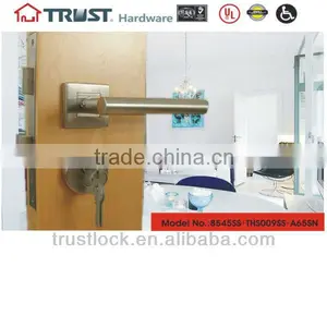 85X45mm High Security Mortise Lock Lever Handle Set thumbnail-1