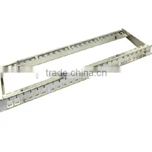 0.5 U 24 Port Blank Patch Panel With Metal Material thumbnail-1