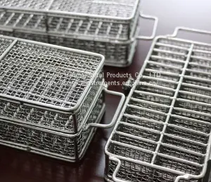 Ultrasonic Decontamination Baskets and Ultrasonic Trays For parts Cleaning Ultrasonic Cleaning Baskets thumbnail-4