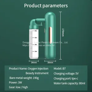 Factory Price Wholesale Hand Held Beauty Nano Oxygen Injection Beauty Instrument for Home Use thumbnail-1