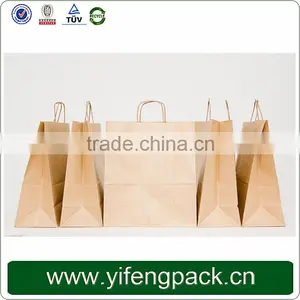 Custom Printed Full Colors Pantone Colors Printing White Kraft Paper Bag thumbnail-3