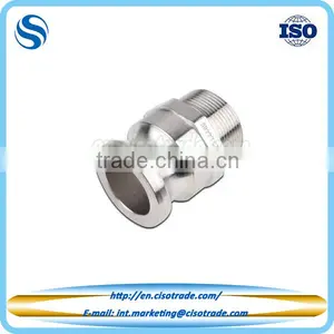 DIN2828 (EN14426-7) Camlock Quick Coupling Type F Adapter X Male Thread Camlock Coupling thumbnail-3