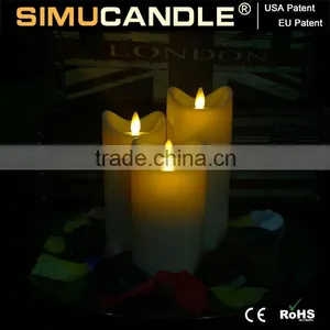 Moving Flame Led Candles Wick With Timer With USA and EU Patent for Home Decorative thumbnail-4