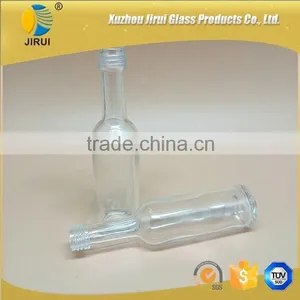 50ml Clear Mini Glass Wine Bottles thumbnail-3