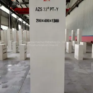 High Quality Fused Cast 1681 AZS Glass Melting Furnace thumbnail-2