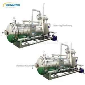 Food Retort Machine High Pressure Automatic Autoclave Type of Steam Sterilizer Machine for Sale thumbnail-4