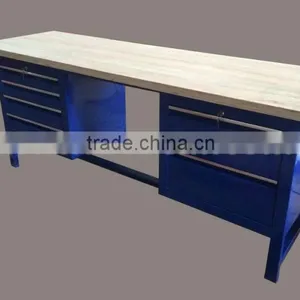 Workshop Workbench With Drawers thumbnail-1