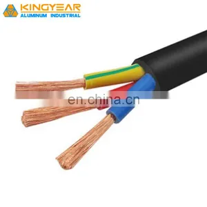 3-core Cable 1.5mm 2.5mm 6mm Pvc Insulated Double and Grounded Tps Flat Cable Vaf Wire thumbnail-4