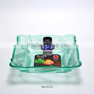 Crystal Fruit Bowl & Fruit Tray thumbnail-1