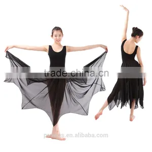 Ballet Ballroom Leotard With Chiffon Long Skirt (4313) thumbnail-1