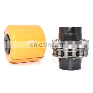 High Quality Cast Iron Motor Keyless Shaft Torque Locking Coupling Device Kc Type Roller Chain Coupling thumbnail-4