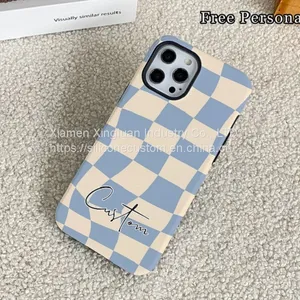 Checkerboard Art Silicone Phone Case IPhone Phone Case thumbnail-1