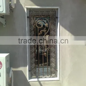GYD-15WG016 Decorative Wrought Iron Door Window Grill Prices Low thumbnail-1