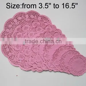Round Paper Doily Placemat thumbnail-1