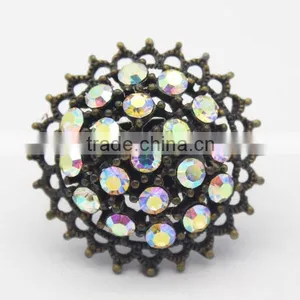 Beautiful Rainbow Crystal Ring thumbnail-1