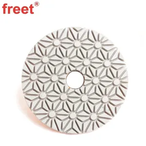 4-Inch Flexible Polishing Pads 3-Step Process for Stone Finishing thumbnail-5