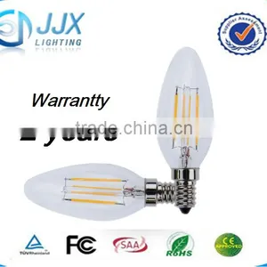 4 WattE14/E12 LEDLight BulbsWarm White Candelabra thumbnail-5