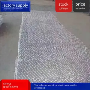 Lianqi Network Industry [galfan/galvanized/plastic-coated Options Available] Reno Mattresses, Ecological Slope Protection Cages for River Channel Treatment thumbnail-3