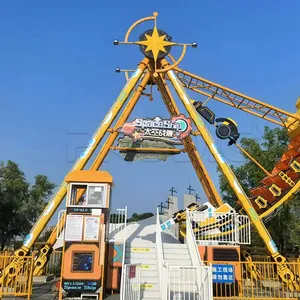 Theme Park Fiberglass 24 Seats Viking Ship Amusement Park Attractions Pirate Ship for Sale thumbnail-4