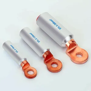 DTL-2 Bimetallic Copper Aluminum Cable Lug Crimp Wire Terminal Connector for Aluminum Cable Connection thumbnail-3