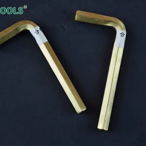 Non-Sparking Hex Key Wrench Set L-Type Beryllium Copper Alloy for Explosive Environments thumbnail-4