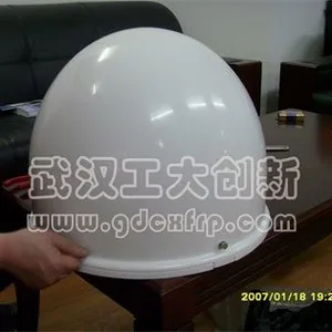 315 Bullet Shape FRP Radome 1-4GHz GNSS Lightning Detection Antenna Cover For Rooftop Mount thumbnail-5