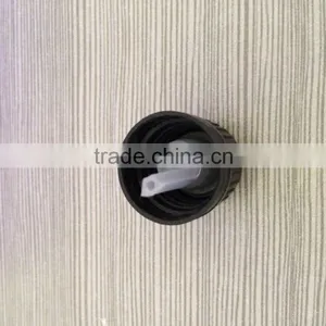 18mm Black Tamper Lid With Orifice Reducer thumbnail-1