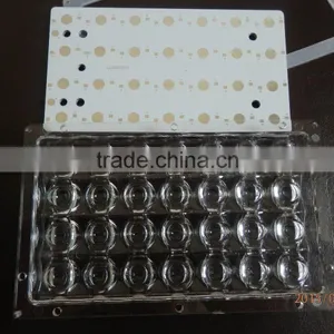 Customized OEM Green 28W PCB With Lens Module 1W / 3W LED Soldering thumbnail-6