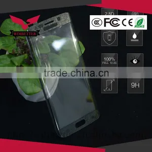 For Samsung Galaxy S6 Edge Tempered Glass Transparent thumbnail-4