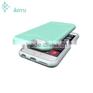 Hard PC Plastic Bumper Flexible Clear TPU Shell Mobile Phone Case for IPhone 6 thumbnail-4