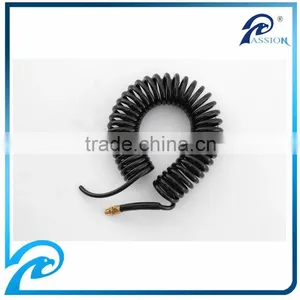 5mm * 8mm PU/Polyurethane Spiral Air Hose With Brass Fitting thumbnail-3