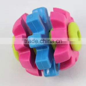 Pet Products Thermoplastic Rubber Three-gear Pet Cat Dog Chews Toy thumbnail-4
