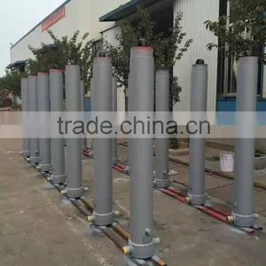 Hyva Type Long Stroke 4TG-E90-820 Telescopic Hydraulic Cylinder for Dump Truck thumbnail-5