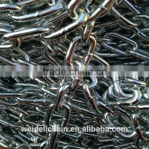 Rigging Factory Direct Sales High Quality Ordinary Mild Galvanized Steel Link Chain thumbnail-3