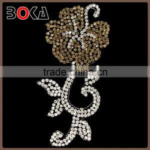 Top Design Rhinestone Motif for Making Clothes or Dress thumbnail-1