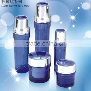 Wholesale Glass Cosmetic Bottle With Sliver Cap and Cosmetic Cream Jar thumbnail-5