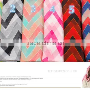 America and Canada Hot Fashion Popular Series Ladies Waved Neck Warmer Infinity Scarf thumbnail-5