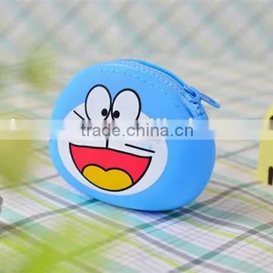 Customized Design Eco-friendly Silicone Mini Wallet With Zipper thumbnail-3