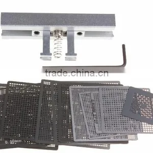 27pcs BGA Kit Directly Heat Rework Reballing Universal Stencil Template + BGA Reballing Kit Station thumbnail-2