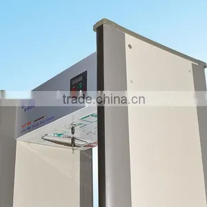 High Sensitivity Checking Walkthrough Metal Detector 6 Detect Zones Walk Through Body Scanner For Factory thumbnail-3