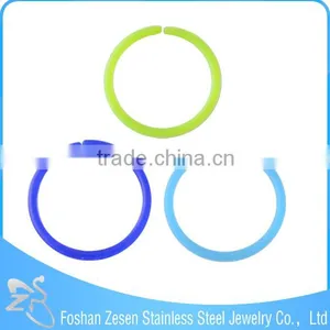 Color Round Shape Body Jewelry Designs Of Nose Rings thumbnail-1