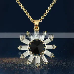 Cheap Wholesale Manufacturers,Gold Jewellery Hot Sale In US Sunflower Jewelry Sets thumbnail-3