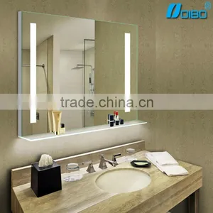 Hotel Style IP44 Led Lighted Frameless Bathroom Mirror thumbnail-1