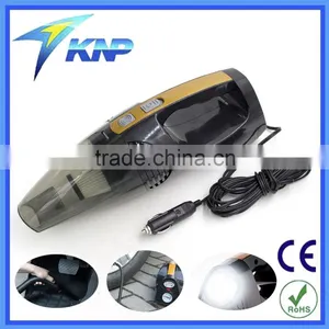 DC 12V 4 In 1 Tire Inflator Car Vacumn Cleaner Multifunctional Inflator thumbnail-1