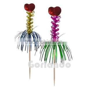Wooden Stick Palm Decorative Cocktail Pick Party thumbnail-2