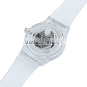 SL2035 Crystal Fruit Lemon Jelly Silicone Watches For Women Children Clock Plastic Girls Ladies Dress Wrist Watch Erkek Kol Saat thumbnail-5